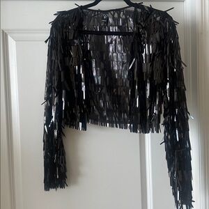 Fringe, tinsel Jacket